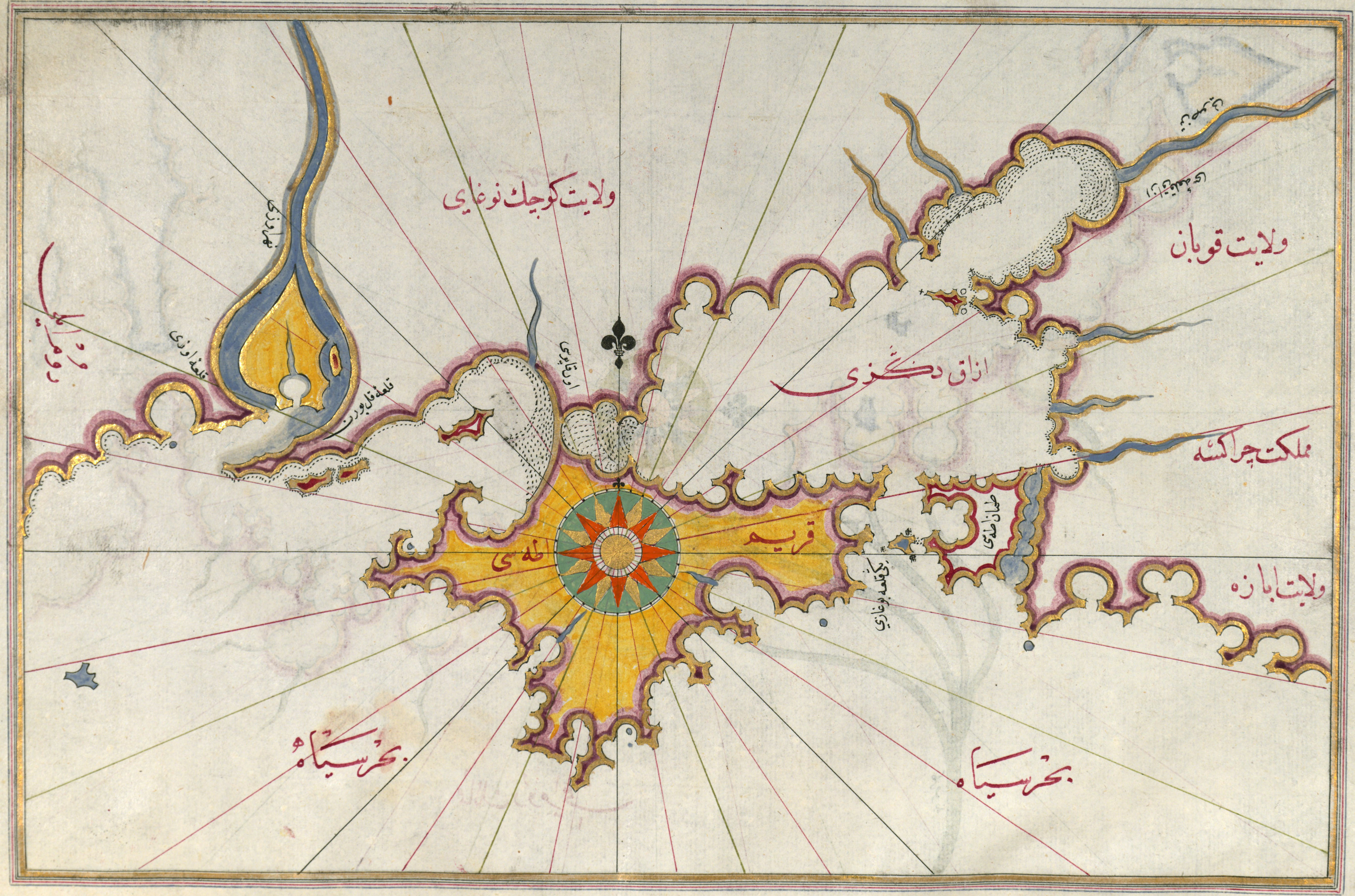 1525-Crimea-Ukraine-Reis-Piri-1700