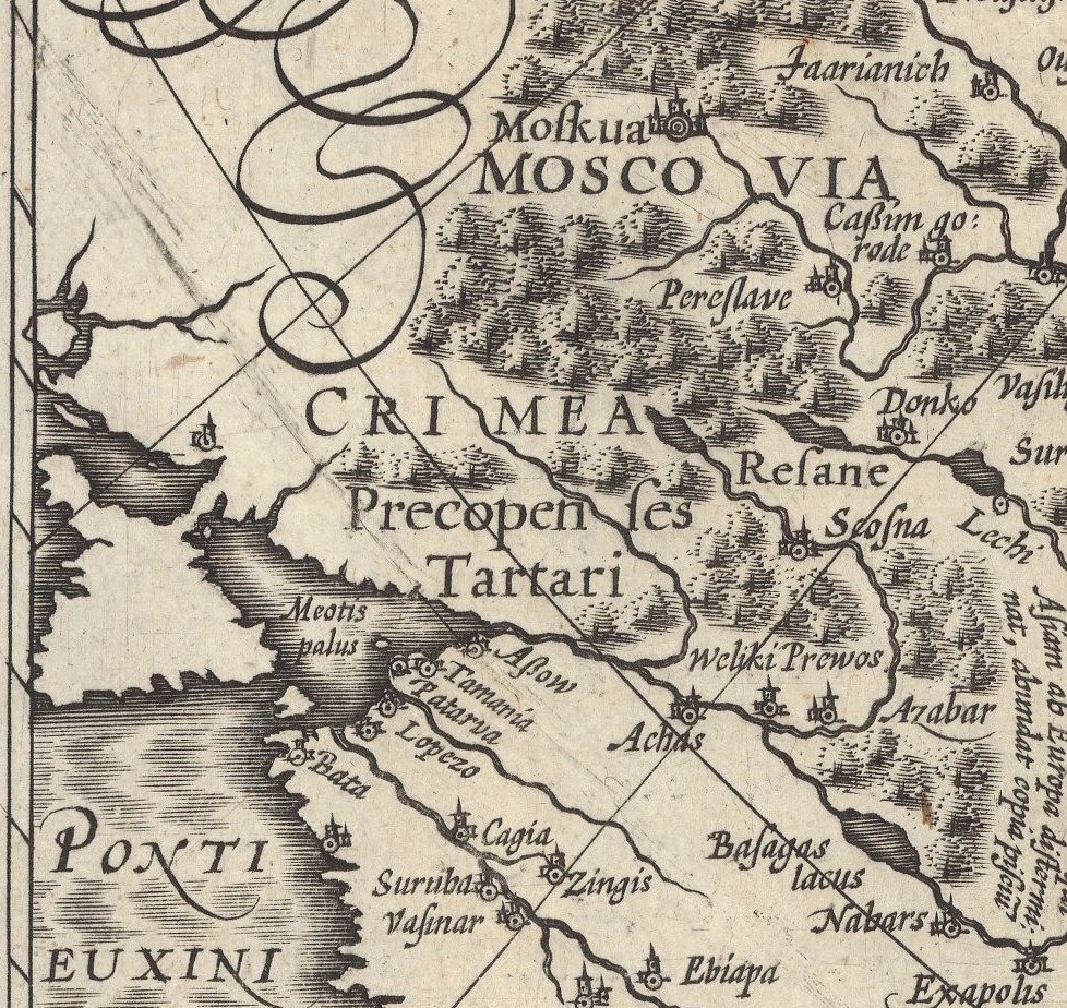 1607-Tartaria-Gerhard-Mercator-Amsterdam-Crimea