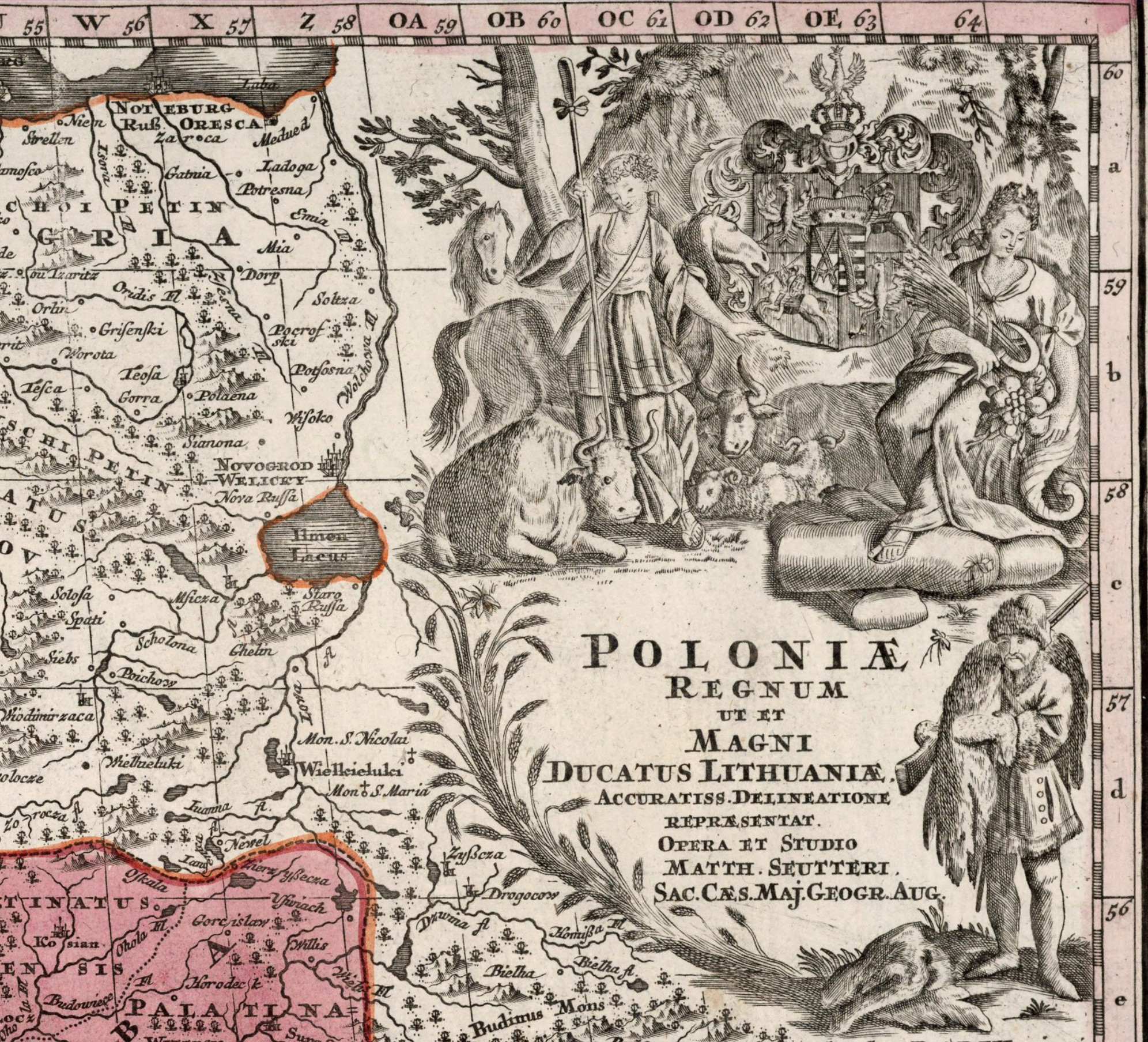 1728-Recpospolita-Matthaeus-Seutter-Augsburg-zagolovok